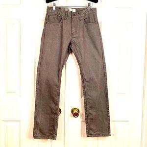 GRAY LEVIS 511 SLIM 28”x28”